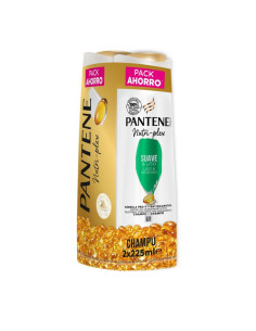 PANTENE CHAMPÚ DUPLO PACK AHORRO SUAVE - LISO 225X2 450 ML