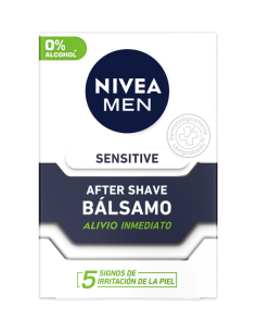 NIVEA AFTER SHAVE SENSITIVE 100ML.