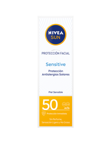 NIVEA F-50 FACIAL SENSITIVE 50ML.