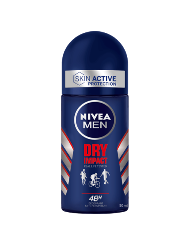 NIVEA MEN DEO DRY IMPACT ROLL. 50ML.