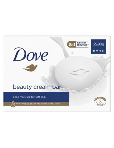 SABONETE PARA AS MÃOS DOVE ORIGINAL PACK 2        UNIDADES 90 GR