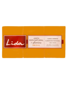 GLICER SOAP. LIDA PACK 3X125