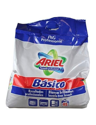 DETERGENTE ARIEL BASICO BOLSA 95 LAVADOS