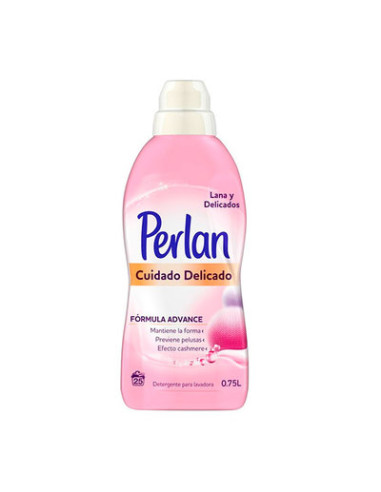 PERLAN DETERGENTE LAVADORA Y A MANO CUIDADO       DELICADO 750 ML