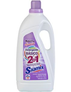 DETERGENTE LIQ. SAAMIX 2 EM 1 FC. 3 LT.