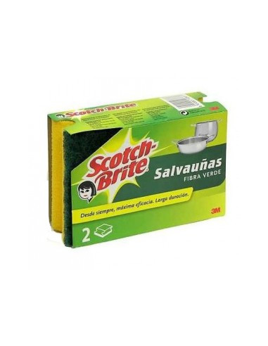 ESTROPAJO SCOTCH BRITE SALVAUÑAS DUPLO