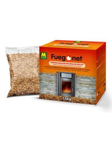 Fogões a pellets Fuegonet limpa-chaminés 15 kg