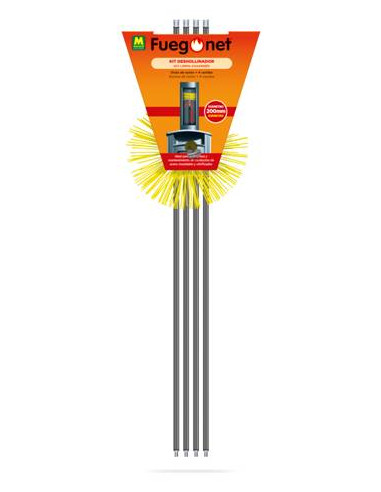 Fuegonet Kit deshollinador de nylon  Ø 200 mm