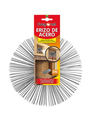 Fuegonet Erizo deshollinador de acero Ø 250 mm