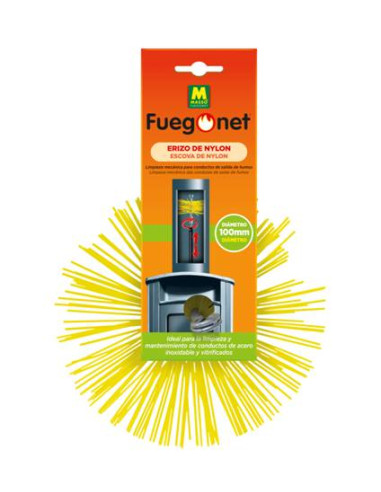 Fuegonet Hedgehog limpador de chaminé de nylon Ø 100 mm