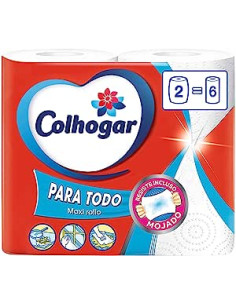 COLHOGAR PARATODO MAXIROLLS DUPLO - PAPEL COCINA  MULTIUSOS