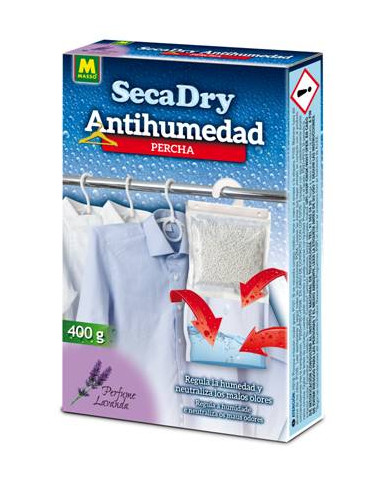 SecaDry Percha antihumedad 400 gr