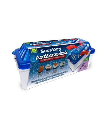 SecaDry Recipiente Anti-humidade e recarga Comprimido 450 gr