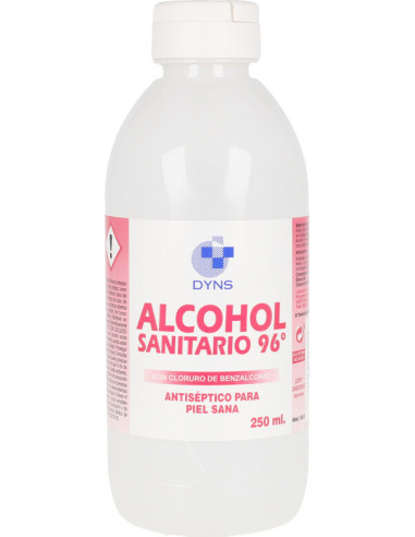 ALCOHOL SANITARIO DYNS 96  FC. 250