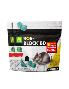 Roe-Block Raticida Bloques 260 + 260 g