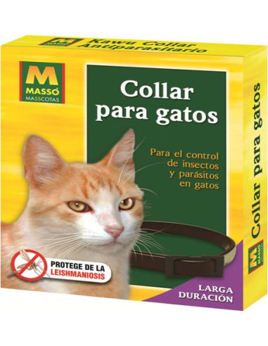 Massó Collar repelente para gatos