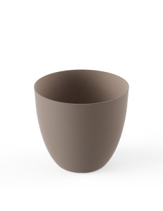 TAÇA TES 18 CM. TAUPE