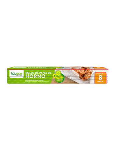 PAPEL HORNO BAYECO PQT. 08 MT.