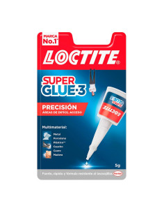 LOCTITE SUPER GLUE PRECISION 5GR Y LIMPIA PEGAM 2G