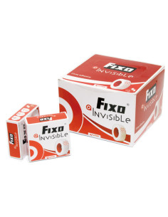 CINTA ADHESIVA FIXO 33X19 INVISIBLE