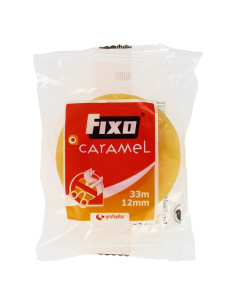 FITA ADHES. FIXO 33X19 TRANSPARENTE