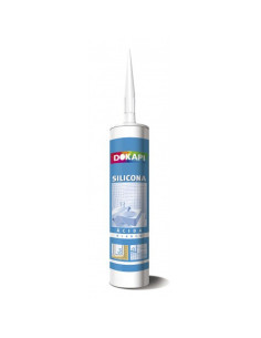 CARTUCHO DE SILICONE DOKAPI 280 BRANCO