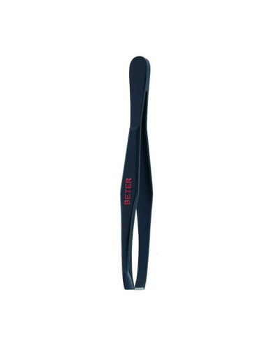 TWEEZER DEPIL. BETER 09011 PRETA BAINHA RETA