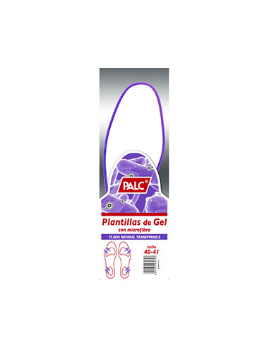 PLANT. PALC GEL LILA T-4041