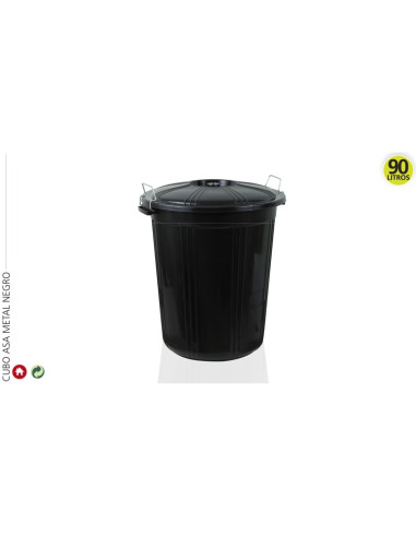 BALDE COLETIVO CABO METAL 90 L. PRETO