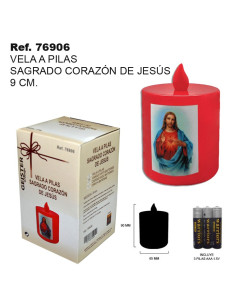 VELA LED PEQUENA S. CORAZON 76906