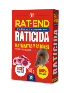 RAT-END 003 CEBO FRESCO BOLSA 150 GR              IMPEX