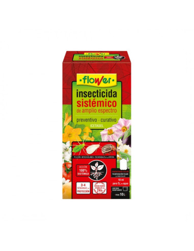 INSETICIDA SISTÊMICA ICETASEL FLOR 100 ML.