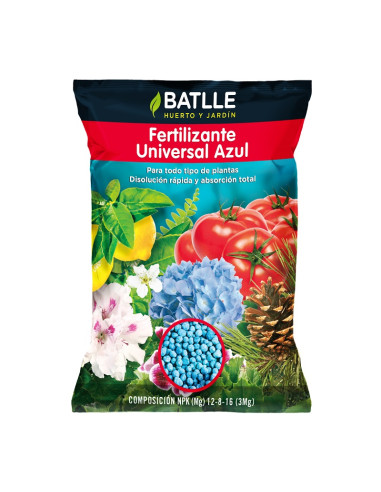 FERTIL. BATLLE AZUL UNIVER. BOLSA 800 GR.