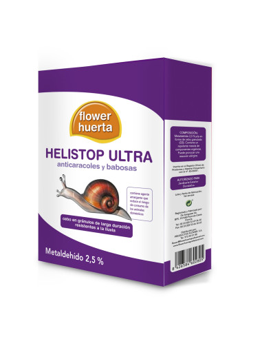 ANTILIMACOS HELISTOP FLOWER PQT. 500 GRS. J. E. D. SEG.