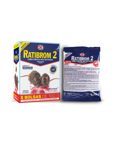 RATIBROM-2 003 C. F. CAJA 10 KG 20 BOLSAS X 500   GR IMPEX