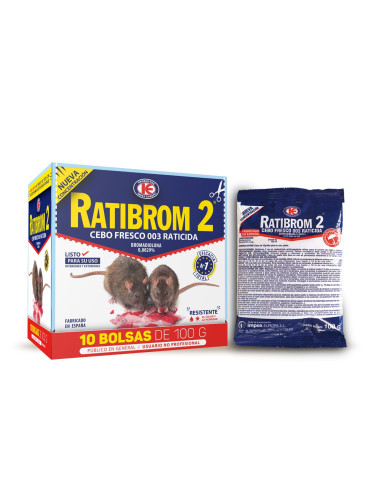 RATIBROM-2 003 C. F. CAJA 10 KG 10 BOLSAS X 1 KG