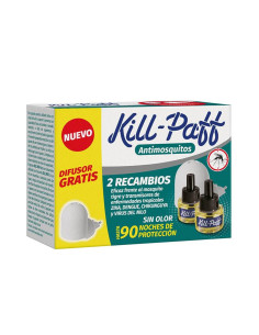 INSECTICIDA ELECTRICO KILL-PAFF 2 RECAMBIO + APARATO GRATIS