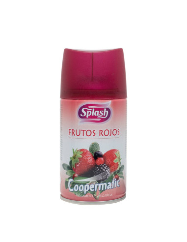 Ambientador SPLASH SPRAY 335 ML. FRUTAS VERMELHAS