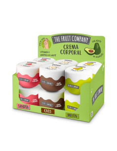 CREMA CORPORAL FRUIT Expositor 12 3 AROMAS