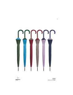 GUARDA-CHUVA FÊMEA LISO 16 V. AUTOMÁTICO 6 CORES