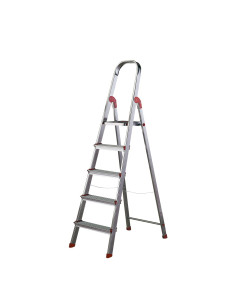 ESCALERA ROLSER ALUMINIO 5 PELDAÑOS