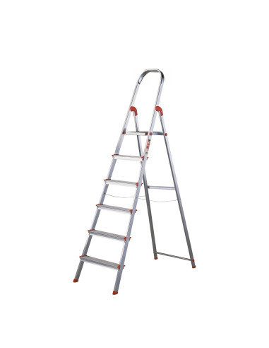 ESCALERA ROLSER ALUMINIO 6 PELDAÑOS