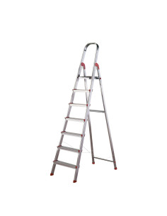 ESCALERA ROLSER ALUMINIO 7 PELDAÑOS