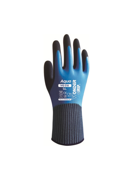 LUVAS WONDER GRIP G318 AQUA T07