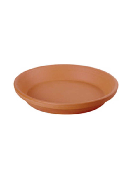 Plato Barro Maceta Francacor 27 cm Natural MAC.26,28 Y 30