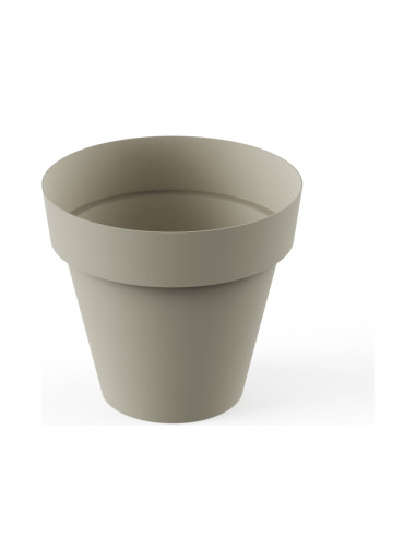 MACETA TES 18 cm ECRU