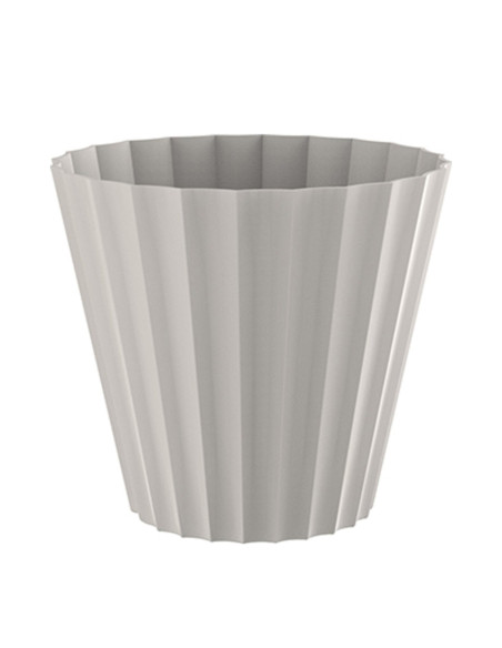 MACETA DORIC 18 cm ECRU