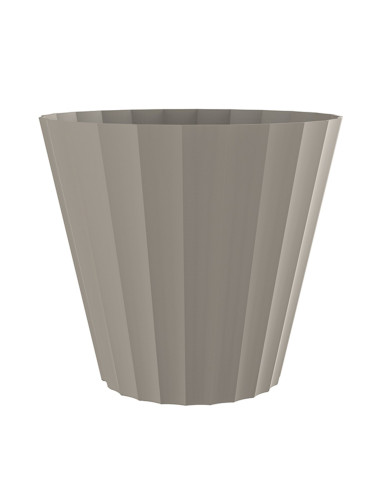 MACETA DORIC 32 cm  TAUPE