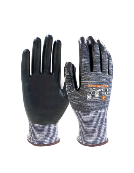 GUANTES SAFE TOP NITRISOL 155B TALLA 09