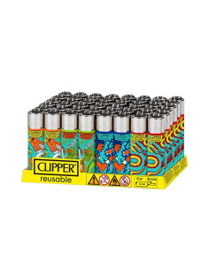ENCENDEDOR CLIPPER CAJA 48 CLASIC GRABADO 2